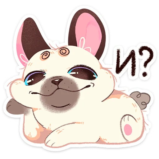 🐶 Стикер «Пуппи» для Telegram
