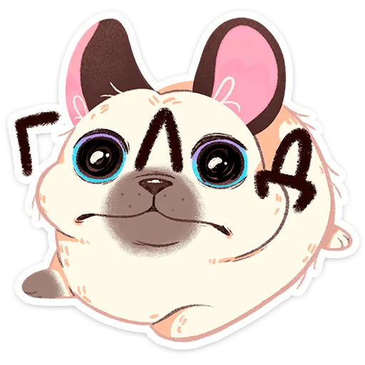 🐶 Стикер «Пуппи» для Telegram