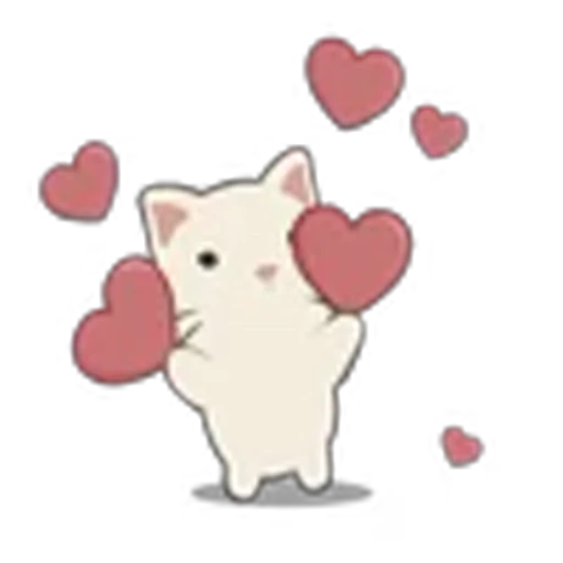 ❤️ Эмодзи «Cat Dog» для Telegram