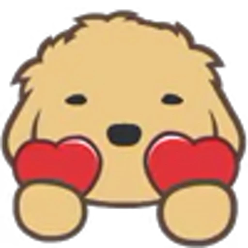 ❤️ Эмодзи «Cat Dog» для Telegram
