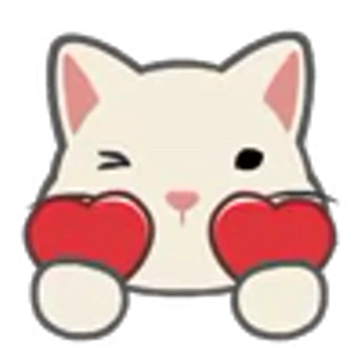 ❤️ Эмодзи «Cat Dog» для Telegram
