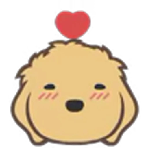 ❤️ Эмодзи «Cat Dog» для Telegram