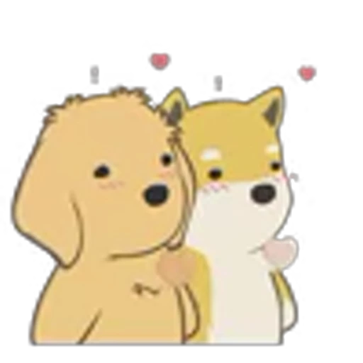❤️ Эмодзи «Cat Dog» для Telegram