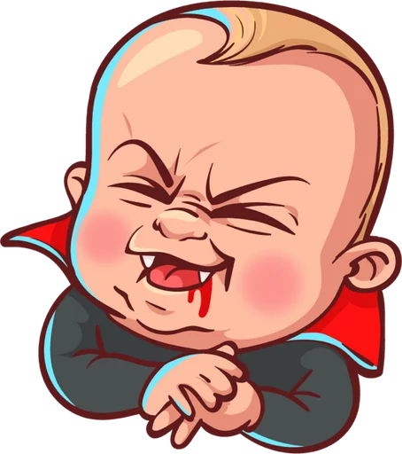 🧛‍♂ Стикер «Стрёмный Пупс ICQ» для Telegram