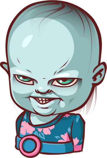 😁 Стикер «Стрёмный Пупс ICQ» для Telegram