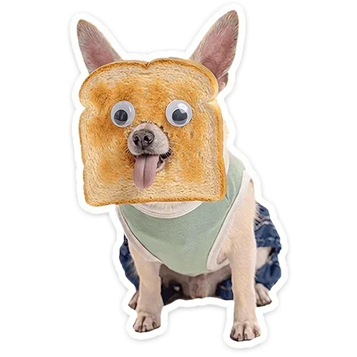 🍞 Стикер «Песики» для Telegram