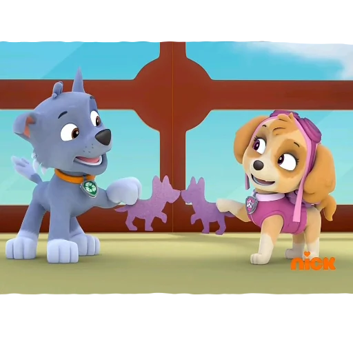 🐾 Стикер «Pups save friendship day» для Telegram