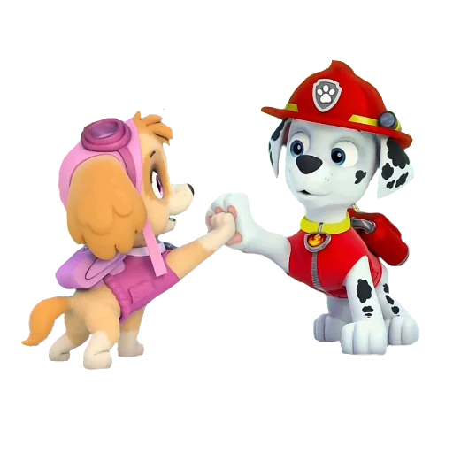 😊 Стикер «Pups save friendship day» для Telegram