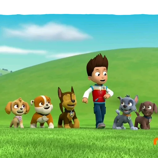 ☺️ Стикер «Pups save friendship day» для Telegram