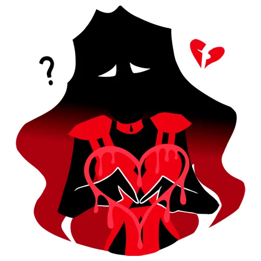 💔 Стикер «Pure Reflex» для Telegram