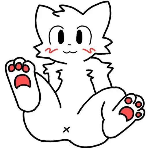 🐾 Стикер «пюрешка» для Telegram