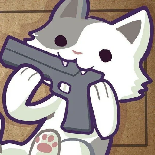 🔫 Стикер «пюрешка» для Telegram