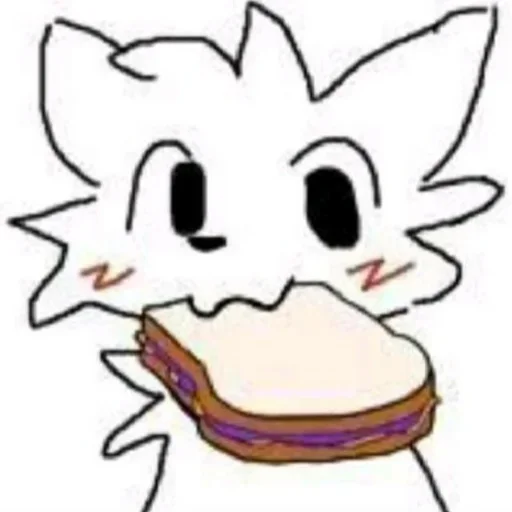 🍞 Стикер «пюрешка» для Telegram