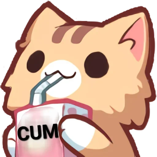 🥛 Стикер «пюрешка» для Telegram