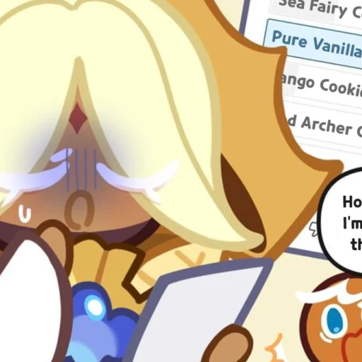 😨 Стикер «Pure Vanilla Cookie» для Telegram