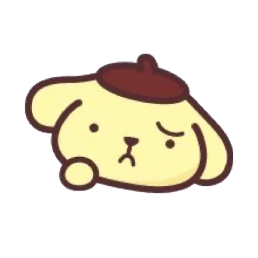 🤔 Стикер «pompompurin» для Telegram
