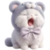 😫 Эмодзи «Фиолетовый мишка» для Telegram