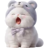🥱 Эмодзи «Фиолетовый мишка» для Telegram