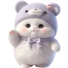 👋 Эмодзи «Фиолетовый мишка» для Telegram