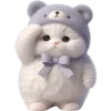 🫡 Эмодзи «Фиолетовый мишка» для Telegram