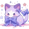 Стикер 39 Purple Decor From