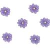Стикер 48 Purple Decor From