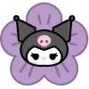 Стикер 37 Purple Decor From