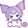Стикер 38 Purple Decor From