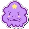 Стикер 53 Purple Decor From