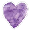 Стикер 33 Purple Decor From