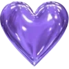 Стикер 7 Purple Decor From