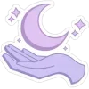 Стикер 41 Purple Decor From