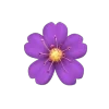💜 Эмодзи «Purple lilac» для Telegram