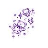 Стикерпак Purple lilac для Telegram