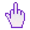 💜 Эмодзи «Purple lilac» для Telegram