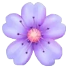💜 Эмодзи «Purple lilac» для Telegram