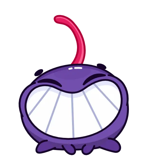 😀 Стикер «Purple Cherry» для Telegram