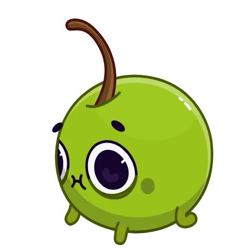 🤢 Стикер «Purple Cherry» для Telegram