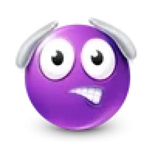 🤩 Стикер «Purple Faces» для Telegram