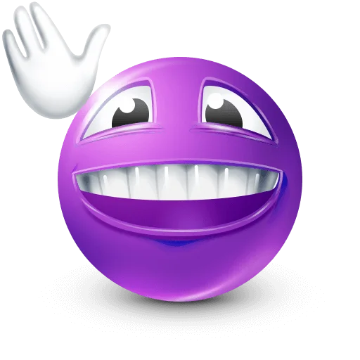 🤩 Стикер «Purple Faces» для Telegram
