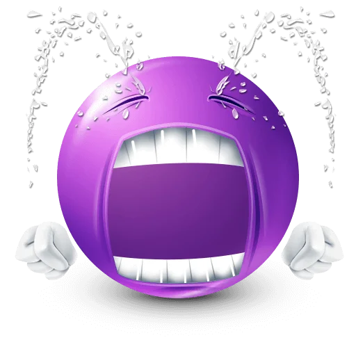 🤩 Стикер «Purple Faces» для Telegram