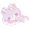 Стикер 26 🧸 Purple emoji