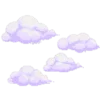 Стикер 21 🧸 Purple emoji