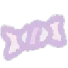 Стикер 7 🧸 Purple emoji