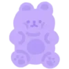 Стикер 19 🧸 Purple emoji