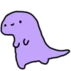 Стикер 5 🧸 Purple emoji