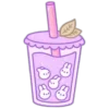 Стикер 11 🧸 Purple emoji