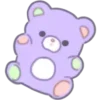 Стикер 2 🧸 Purple emoji