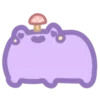 Стикер 18 🧸 Purple emoji