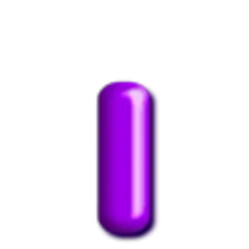 🔡 Эмодзи «Purple font» для Telegram